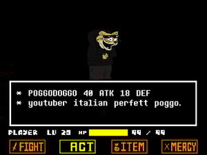 This is the Avatar Image for the Poggodoggo (Italian Youtuber) AI Voice and Text to Speech Generator